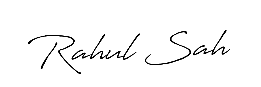 The best way (Antro_Vectra_Bolder) to make a short signature is to pick only two or three words in your name. The name Rahul Sah include a total of six letters. For converting this name. Rahul Sah signature style 7 images and pictures png