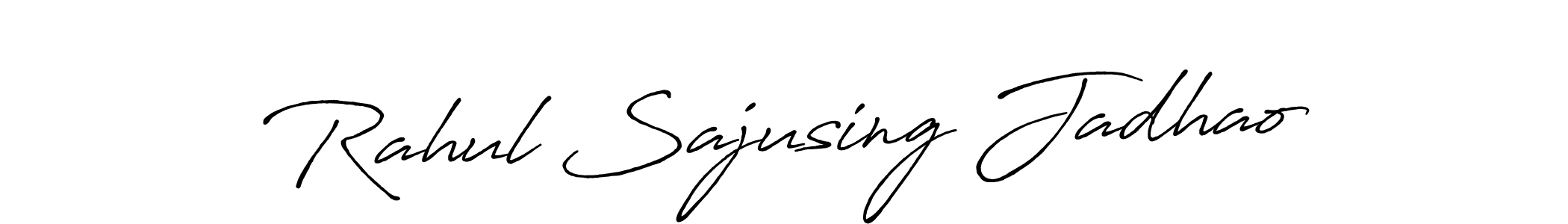 Here are the top 10 professional signature styles for the name Rahul Sajusing Jadhao. These are the best autograph styles you can use for your name. Rahul Sajusing Jadhao signature style 7 images and pictures png