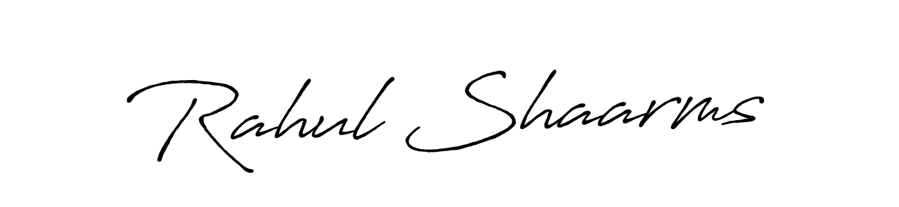 How to Draw Rahul Shaarms signature style? Antro_Vectra_Bolder is a latest design signature styles for name Rahul Shaarms. Rahul Shaarms signature style 7 images and pictures png