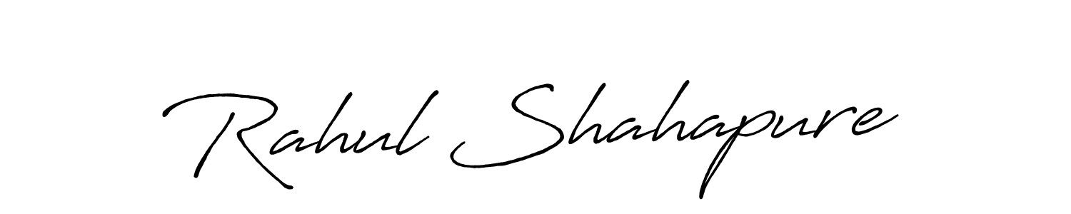 You should practise on your own different ways (Antro_Vectra_Bolder) to write your name (Rahul Shahapure) in signature. don't let someone else do it for you. Rahul Shahapure signature style 7 images and pictures png