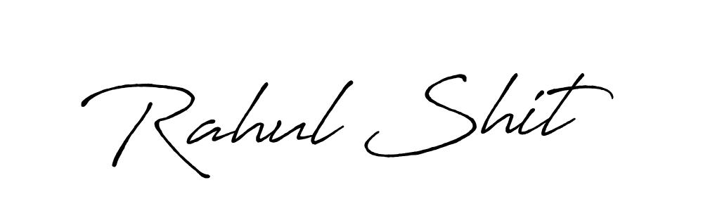 Rahul Shit stylish signature style. Best Handwritten Sign (Antro_Vectra_Bolder) for my name. Handwritten Signature Collection Ideas for my name Rahul Shit. Rahul Shit signature style 7 images and pictures png