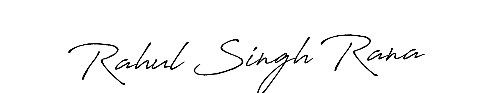 Create a beautiful signature design for name Rahul Singh Rana. With this signature (Antro_Vectra_Bolder) fonts, you can make a handwritten signature for free. Rahul Singh Rana signature style 7 images and pictures png