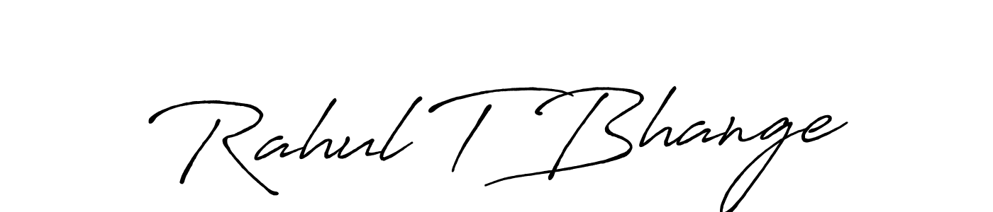 if you are searching for the best signature style for your name Rahul T Bhange. so please give up your signature search. here we have designed multiple signature styles  using Antro_Vectra_Bolder. Rahul T Bhange signature style 7 images and pictures png