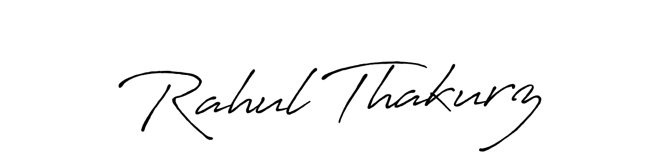 Antro_Vectra_Bolder is a professional signature style that is perfect for those who want to add a touch of class to their signature. It is also a great choice for those who want to make their signature more unique. Get Rahul Thakurz name to fancy signature for free. Rahul Thakurz signature style 7 images and pictures png