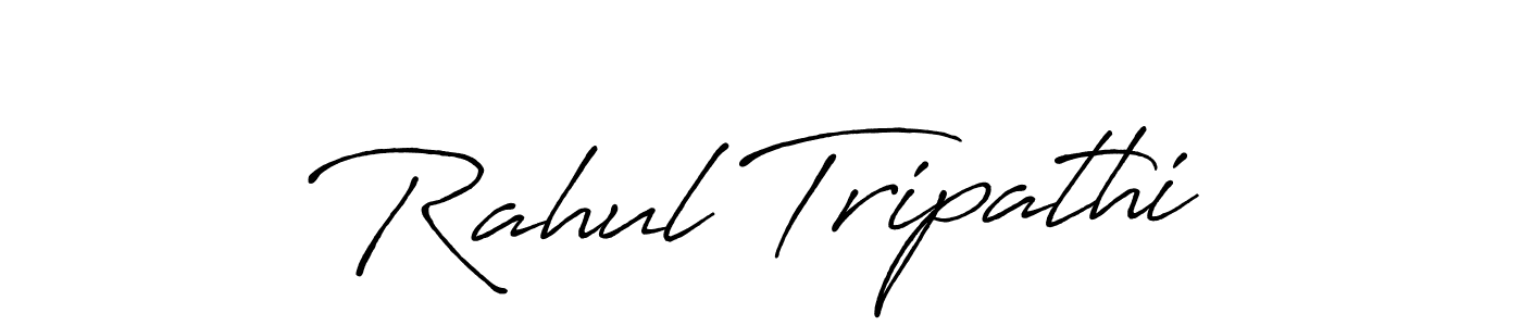 Also we have Rahul Tripathi name is the best signature style. Create professional handwritten signature collection using Antro_Vectra_Bolder autograph style. Rahul Tripathi signature style 7 images and pictures png