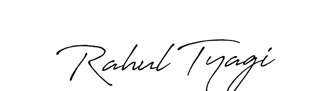 Make a short Rahul Tyagi signature style. Manage your documents anywhere anytime using Antro_Vectra_Bolder. Create and add eSignatures, submit forms, share and send files easily. Rahul Tyagi signature style 7 images and pictures png