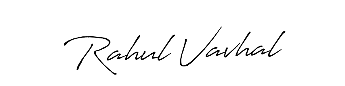 Make a beautiful signature design for name Rahul Vavhal. Use this online signature maker to create a handwritten signature for free. Rahul Vavhal signature style 7 images and pictures png