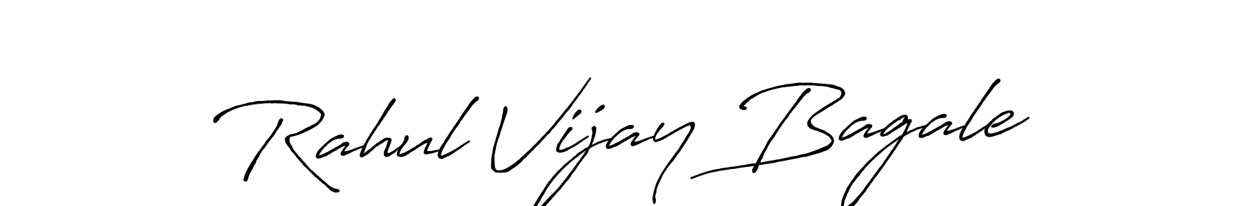 It looks lik you need a new signature style for name Rahul Vijay Bagale. Design unique handwritten (Antro_Vectra_Bolder) signature with our free signature maker in just a few clicks. Rahul Vijay Bagale signature style 7 images and pictures png