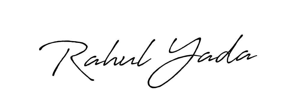 It looks lik you need a new signature style for name Rahul Yada. Design unique handwritten (Antro_Vectra_Bolder) signature with our free signature maker in just a few clicks. Rahul Yada signature style 7 images and pictures png