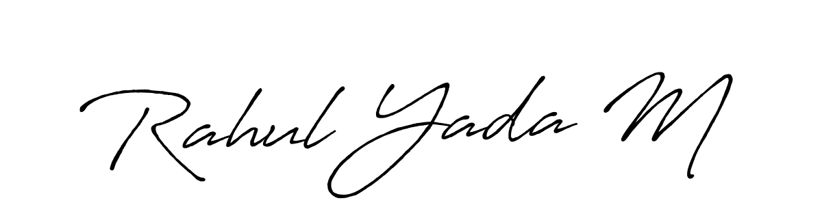 Best and Professional Signature Style for Rahul Yada M. Antro_Vectra_Bolder Best Signature Style Collection. Rahul Yada M signature style 7 images and pictures png