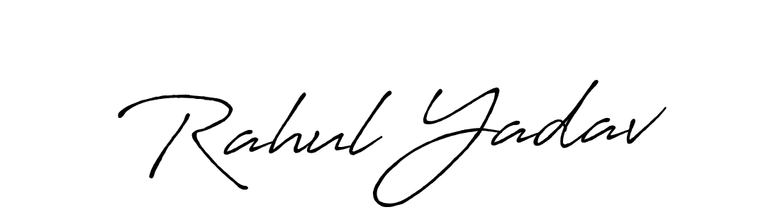Similarly Antro_Vectra_Bolder is the best handwritten signature design. Signature creator online .You can use it as an online autograph creator for name Rahul Yadav. Rahul Yadav signature style 7 images and pictures png