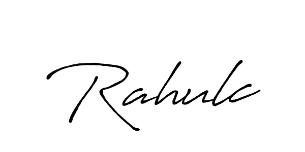 You should practise on your own different ways (Antro_Vectra_Bolder) to write your name (Rahulc) in signature. don't let someone else do it for you. Rahulc signature style 7 images and pictures png