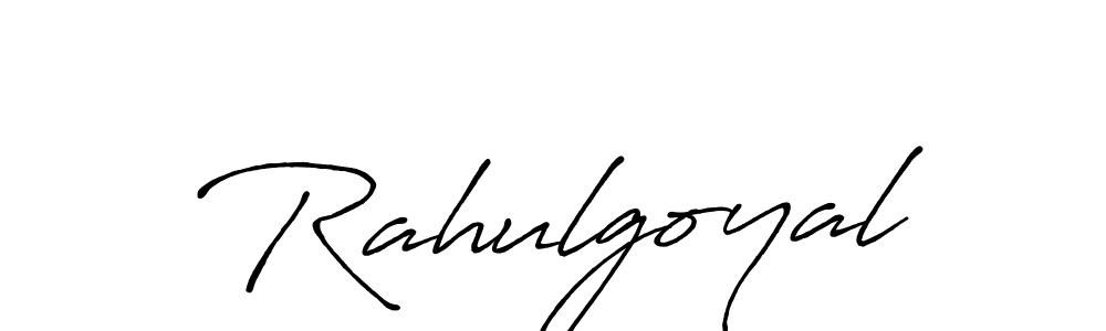 Rahulgoyal stylish signature style. Best Handwritten Sign (Antro_Vectra_Bolder) for my name. Handwritten Signature Collection Ideas for my name Rahulgoyal. Rahulgoyal signature style 7 images and pictures png