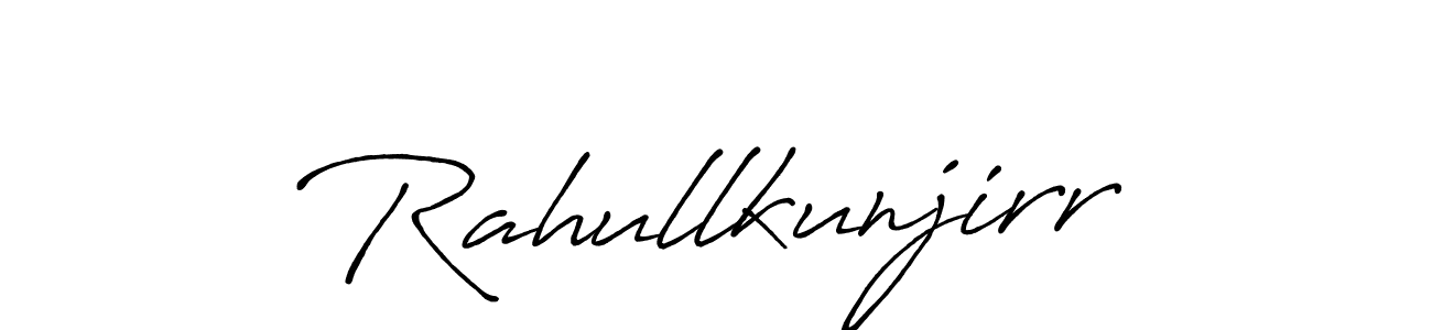 Similarly Antro_Vectra_Bolder is the best handwritten signature design. Signature creator online .You can use it as an online autograph creator for name Rahullkunjirr. Rahullkunjirr signature style 7 images and pictures png