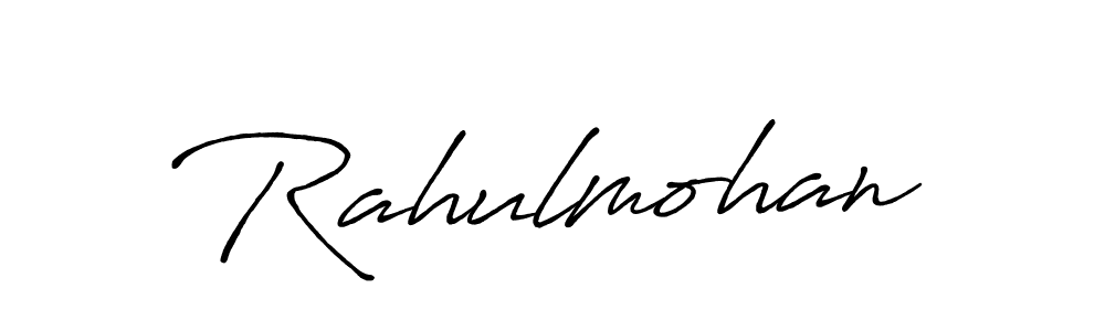 Similarly Antro_Vectra_Bolder is the best handwritten signature design. Signature creator online .You can use it as an online autograph creator for name Rahulmohan. Rahulmohan signature style 7 images and pictures png