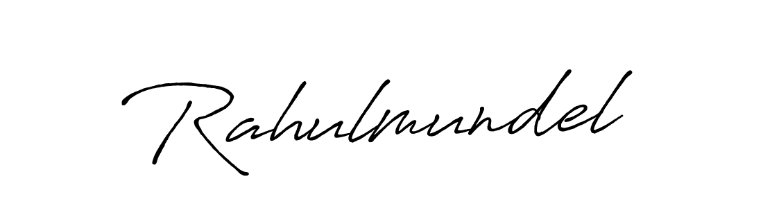 Once you've used our free online signature maker to create your best signature Antro_Vectra_Bolder style, it's time to enjoy all of the benefits that Rahulmundel name signing documents. Rahulmundel signature style 7 images and pictures png