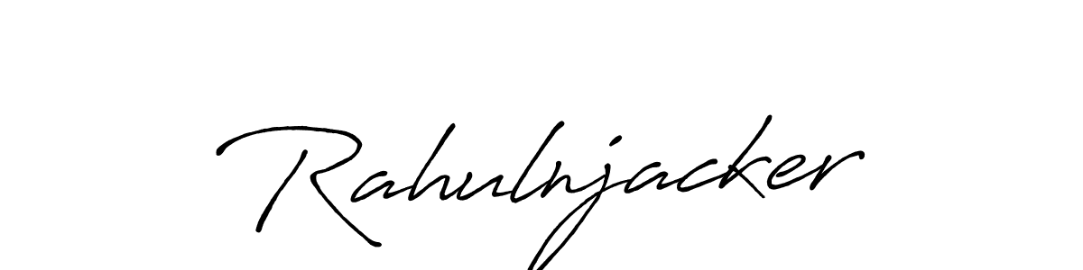 Antro_Vectra_Bolder is a professional signature style that is perfect for those who want to add a touch of class to their signature. It is also a great choice for those who want to make their signature more unique. Get Rahulnjacker name to fancy signature for free. Rahulnjacker signature style 7 images and pictures png