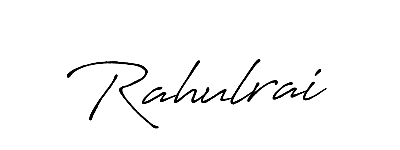 It looks lik you need a new signature style for name Rahulrai. Design unique handwritten (Antro_Vectra_Bolder) signature with our free signature maker in just a few clicks. Rahulrai signature style 7 images and pictures png