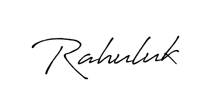 Similarly Antro_Vectra_Bolder is the best handwritten signature design. Signature creator online .You can use it as an online autograph creator for name Rahuluk. Rahuluk signature style 7 images and pictures png