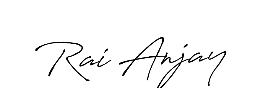 How to Draw Rai Anjay signature style? Antro_Vectra_Bolder is a latest design signature styles for name Rai Anjay. Rai Anjay signature style 7 images and pictures png