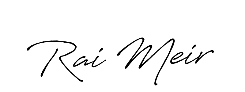 Make a short Rai Meir signature style. Manage your documents anywhere anytime using Antro_Vectra_Bolder. Create and add eSignatures, submit forms, share and send files easily. Rai Meir signature style 7 images and pictures png