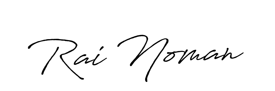 Also we have Rai Noman name is the best signature style. Create professional handwritten signature collection using Antro_Vectra_Bolder autograph style. Rai Noman signature style 7 images and pictures png