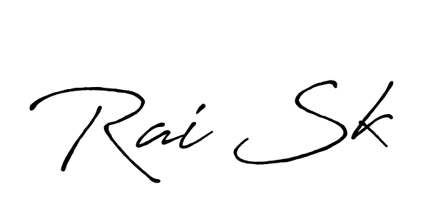 if you are searching for the best signature style for your name Rai Sk. so please give up your signature search. here we have designed multiple signature styles  using Antro_Vectra_Bolder. Rai Sk signature style 7 images and pictures png