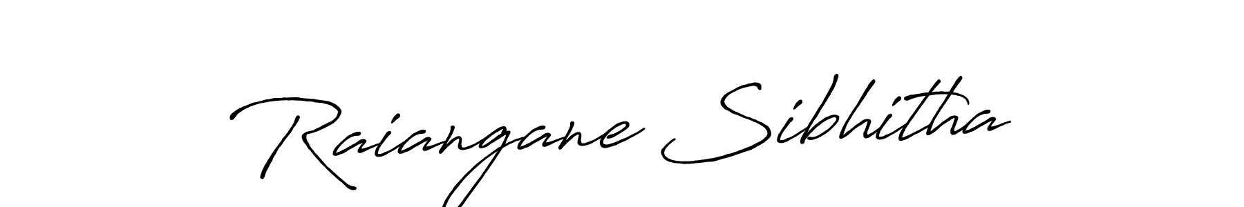 Make a beautiful signature design for name Raiangane Sibhitha. Use this online signature maker to create a handwritten signature for free. Raiangane Sibhitha signature style 7 images and pictures png