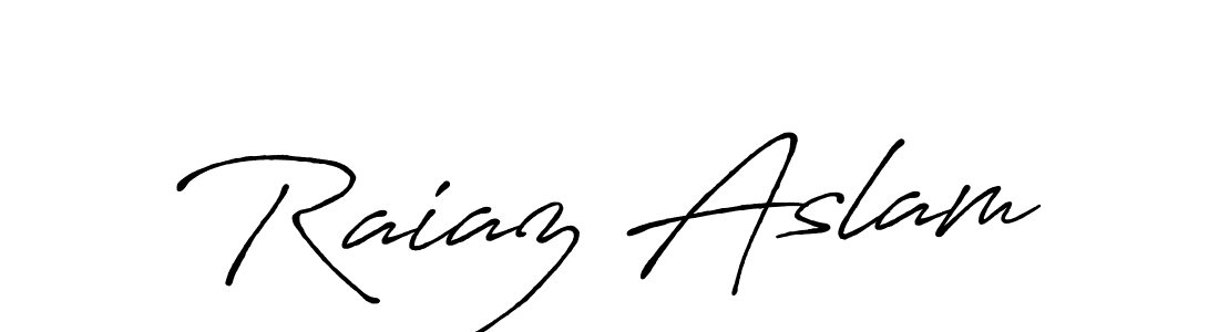This is the best signature style for the Raiaz Aslam name. Also you like these signature font (Antro_Vectra_Bolder). Mix name signature. Raiaz Aslam signature style 7 images and pictures png