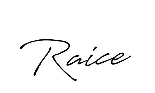 How to make Raice signature? Antro_Vectra_Bolder is a professional autograph style. Create handwritten signature for Raice name. Raice signature style 7 images and pictures png