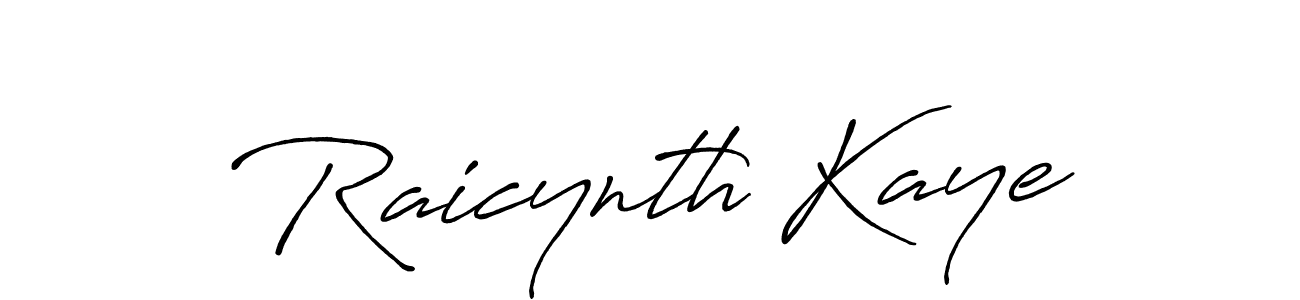 Also we have Raicynth Kaye name is the best signature style. Create professional handwritten signature collection using Antro_Vectra_Bolder autograph style. Raicynth Kaye signature style 7 images and pictures png