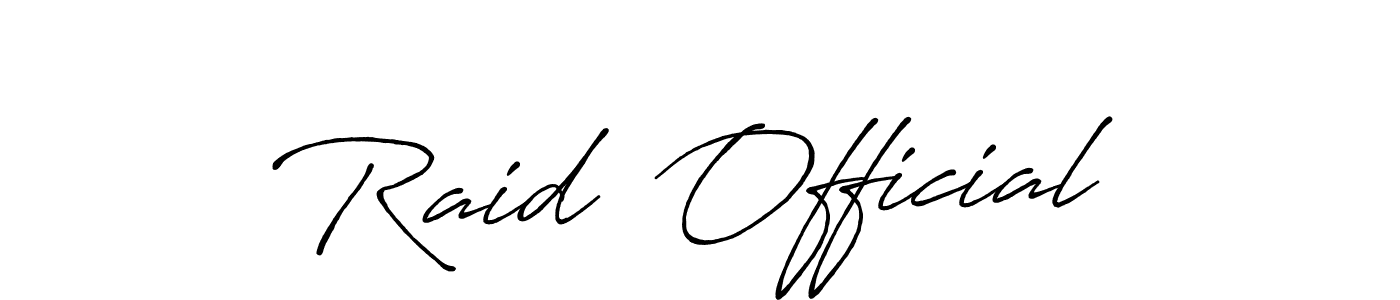 You can use this online signature creator to create a handwritten signature for the name Raid  Official. This is the best online autograph maker. Raid  Official signature style 7 images and pictures png