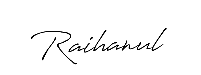 You can use this online signature creator to create a handwritten signature for the name Raihanul. This is the best online autograph maker. Raihanul signature style 7 images and pictures png