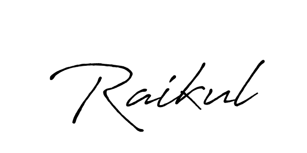 Best and Professional Signature Style for Raikul. Antro_Vectra_Bolder Best Signature Style Collection. Raikul signature style 7 images and pictures png