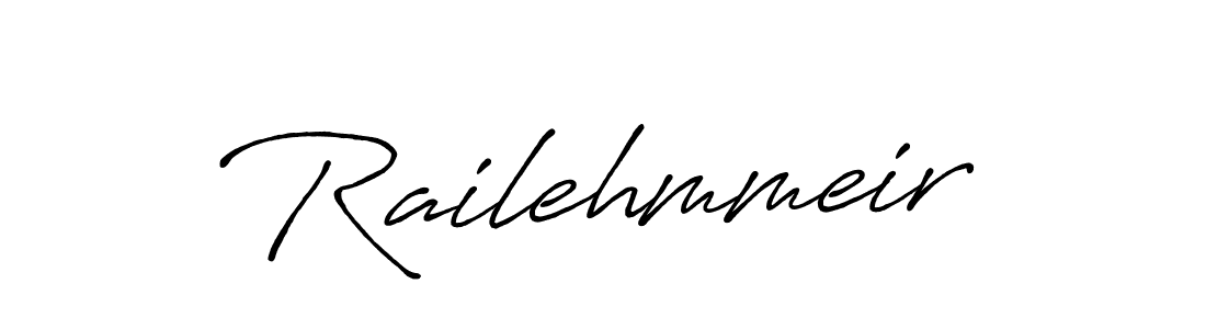 Use a signature maker to create a handwritten signature online. With this signature software, you can design (Antro_Vectra_Bolder) your own signature for name Railehmmeir. Railehmmeir signature style 7 images and pictures png