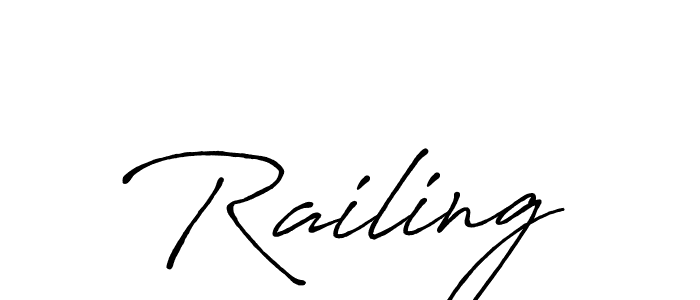 How to Draw Railing signature style? Antro_Vectra_Bolder is a latest design signature styles for name Railing. Railing signature style 7 images and pictures png