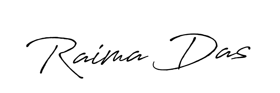 Design your own signature with our free online signature maker. With this signature software, you can create a handwritten (Antro_Vectra_Bolder) signature for name Raima Das. Raima Das signature style 7 images and pictures png