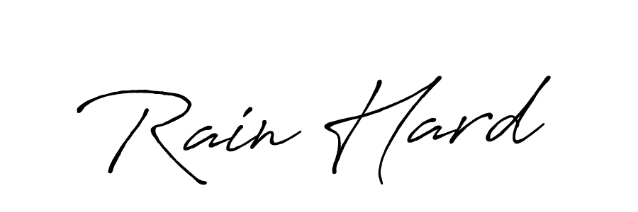 Make a beautiful signature design for name Rain Hard. Use this online signature maker to create a handwritten signature for free. Rain Hard signature style 7 images and pictures png