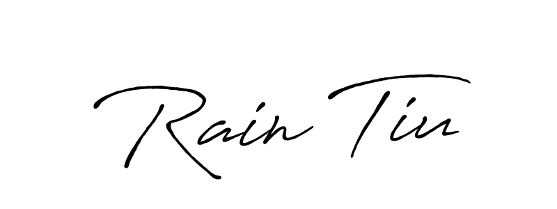 Here are the top 10 professional signature styles for the name Rain Tiu. These are the best autograph styles you can use for your name. Rain Tiu signature style 7 images and pictures png