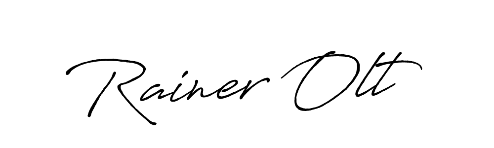 How to Draw Rainer Olt signature style? Antro_Vectra_Bolder is a latest design signature styles for name Rainer Olt. Rainer Olt signature style 7 images and pictures png