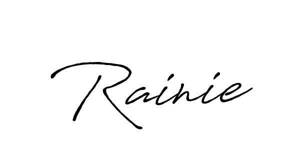 Best and Professional Signature Style for Rainie. Antro_Vectra_Bolder Best Signature Style Collection. Rainie signature style 7 images and pictures png