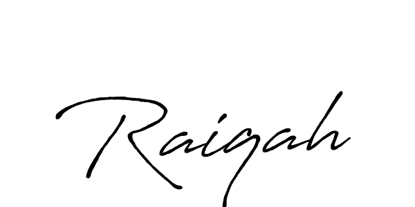 Make a short Raiqah signature style. Manage your documents anywhere anytime using Antro_Vectra_Bolder. Create and add eSignatures, submit forms, share and send files easily. Raiqah signature style 7 images and pictures png