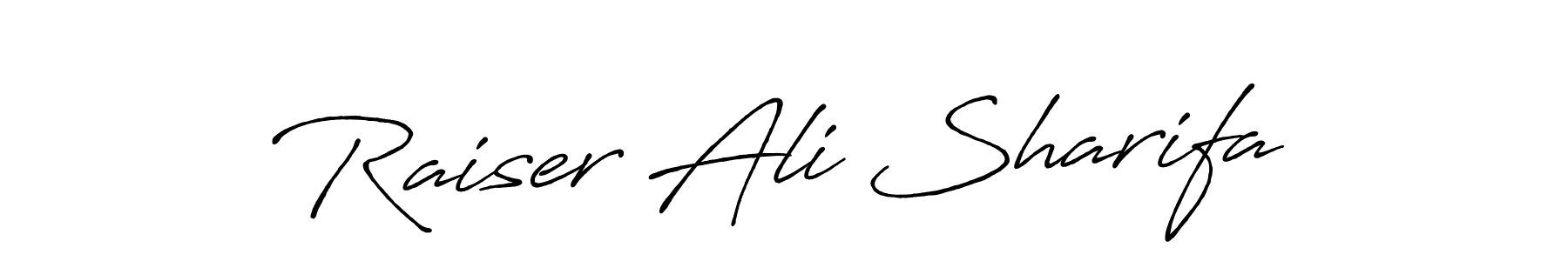 You can use this online signature creator to create a handwritten signature for the name Raiser Ali Sharifa. This is the best online autograph maker. Raiser Ali Sharifa signature style 7 images and pictures png