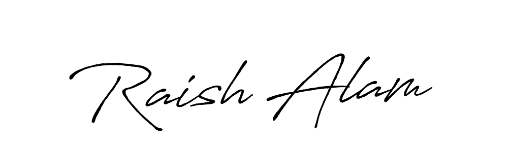Once you've used our free online signature maker to create your best signature Antro_Vectra_Bolder style, it's time to enjoy all of the benefits that Raish Alam name signing documents. Raish Alam signature style 7 images and pictures png