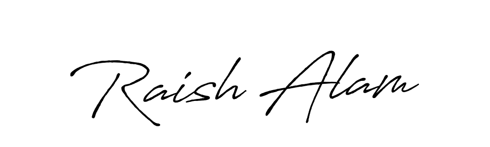 Here are the top 10 professional signature styles for the name Raish Alam. These are the best autograph styles you can use for your name. Raish Alam signature style 7 images and pictures png