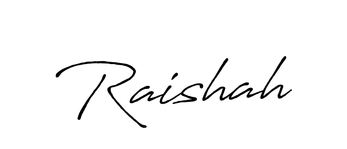 Raishah stylish signature style. Best Handwritten Sign (Antro_Vectra_Bolder) for my name. Handwritten Signature Collection Ideas for my name Raishah. Raishah signature style 7 images and pictures png