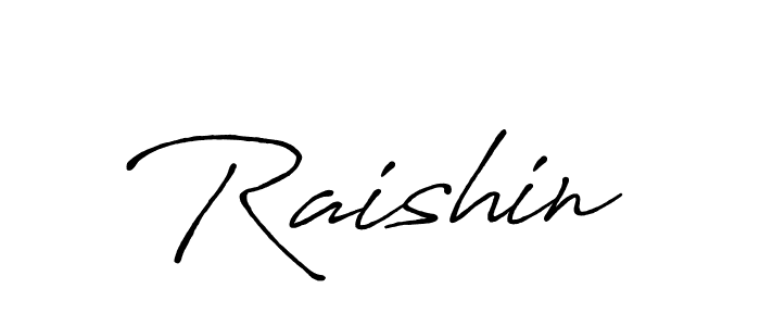Once you've used our free online signature maker to create your best signature Antro_Vectra_Bolder style, it's time to enjoy all of the benefits that Raishin name signing documents. Raishin signature style 7 images and pictures png