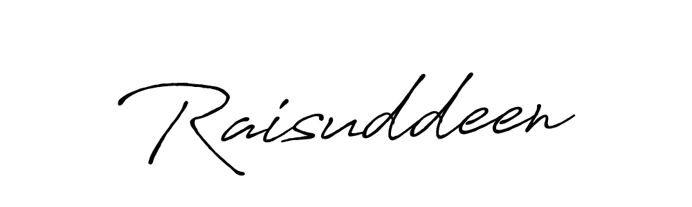 Raisuddeen stylish signature style. Best Handwritten Sign (Antro_Vectra_Bolder) for my name. Handwritten Signature Collection Ideas for my name Raisuddeen. Raisuddeen signature style 7 images and pictures png