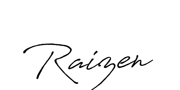 Once you've used our free online signature maker to create your best signature Antro_Vectra_Bolder style, it's time to enjoy all of the benefits that Raizen name signing documents. Raizen signature style 7 images and pictures png