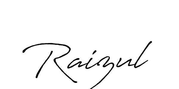 Also You can easily find your signature by using the search form. We will create Raizul name handwritten signature images for you free of cost using Antro_Vectra_Bolder sign style. Raizul signature style 7 images and pictures png